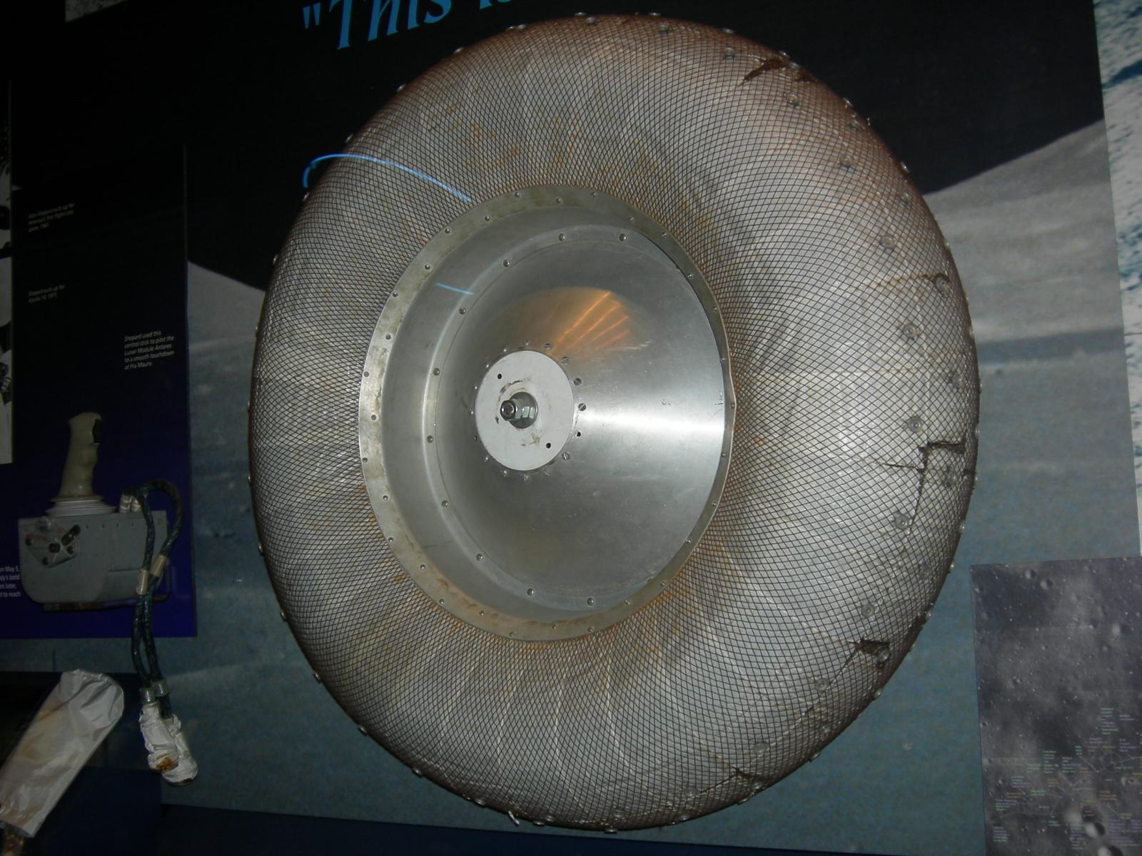 A Lunar Rover wheel