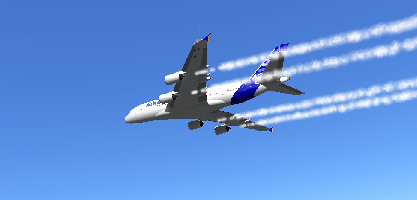A380 flight