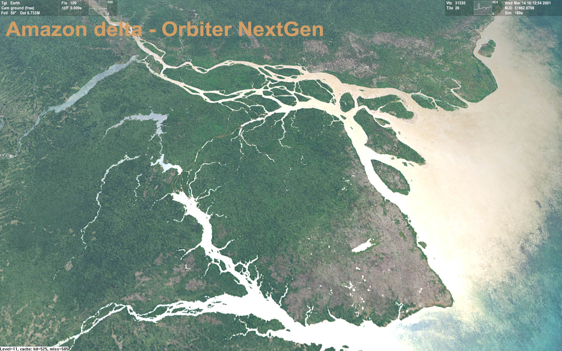 Amazon delta - new water mask