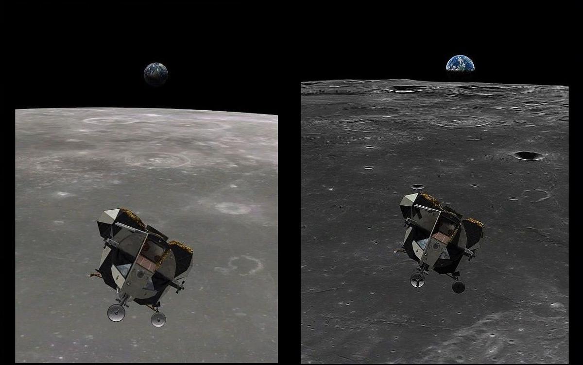 Apollo 11 AMSO Orbiter 2010P1 vs 2016