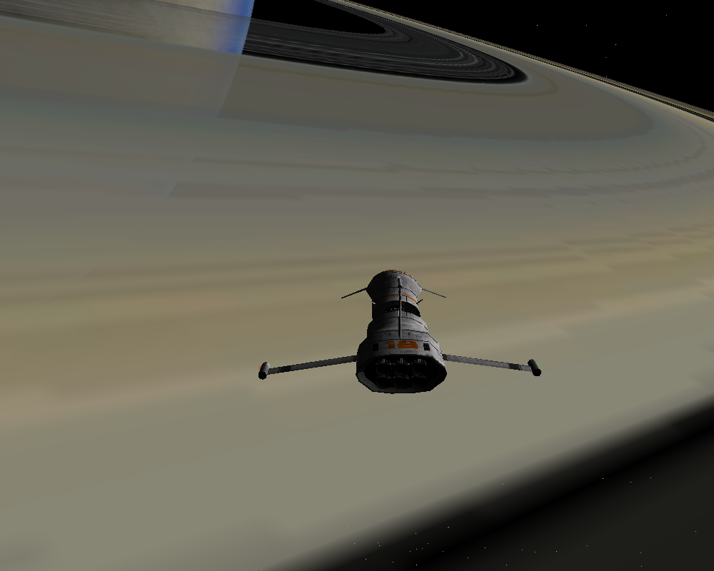 Arrow Freighter explores Saturn rings