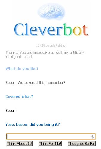 Cleverbot Bacon2