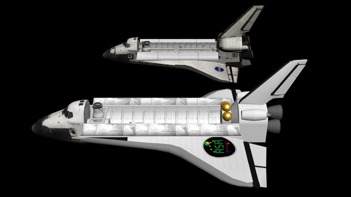 cygnus shuttle comparation