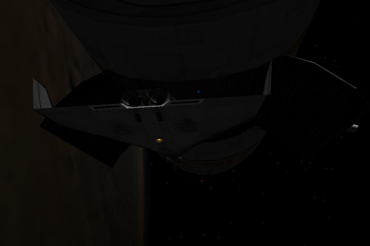 docking to the AR 18 again in Mars orbit