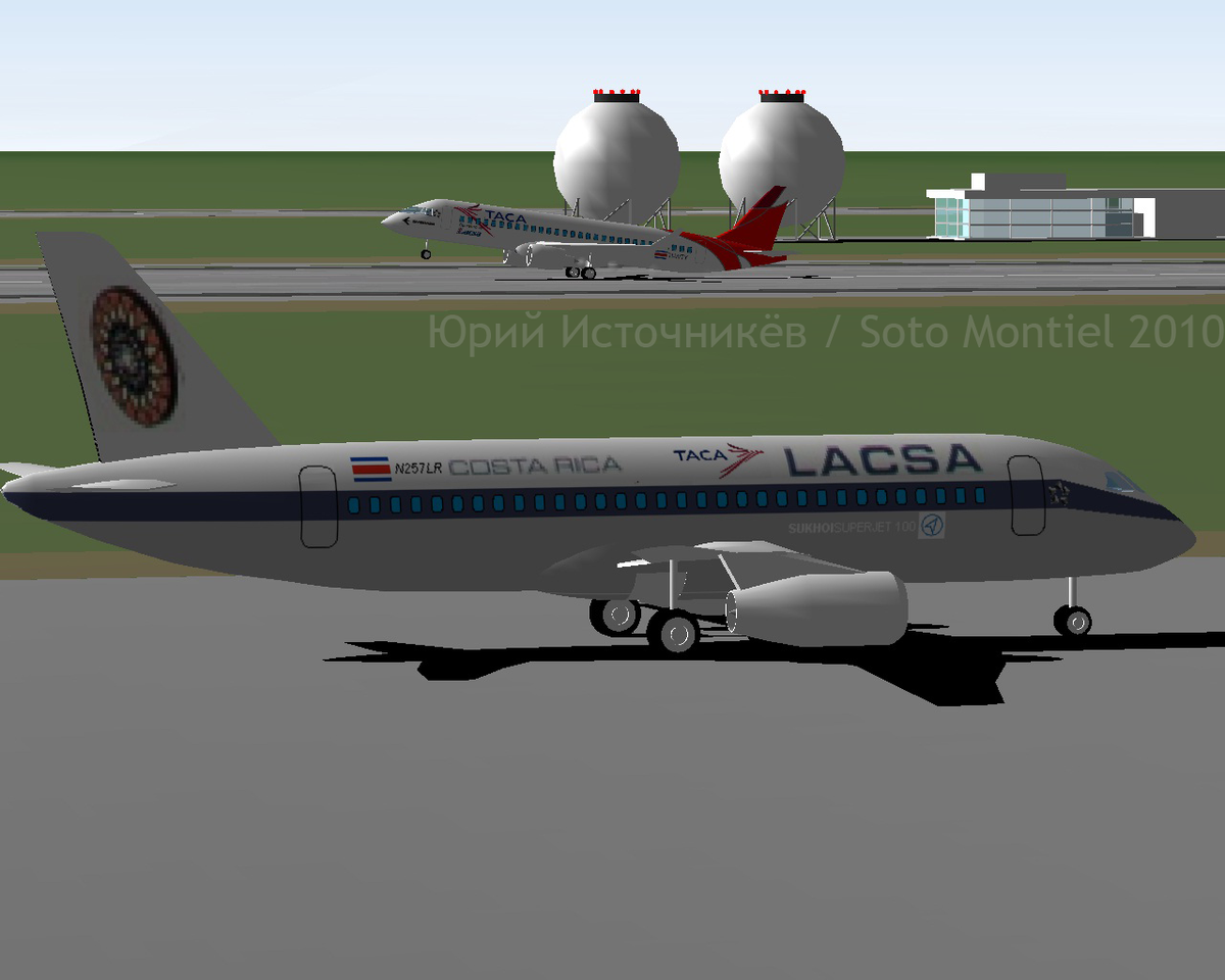 Embraer E 190 and Sukhoi SuperJET 100