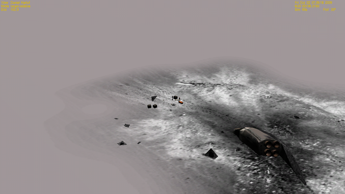 Fail Landing Spacecraft In The Moon