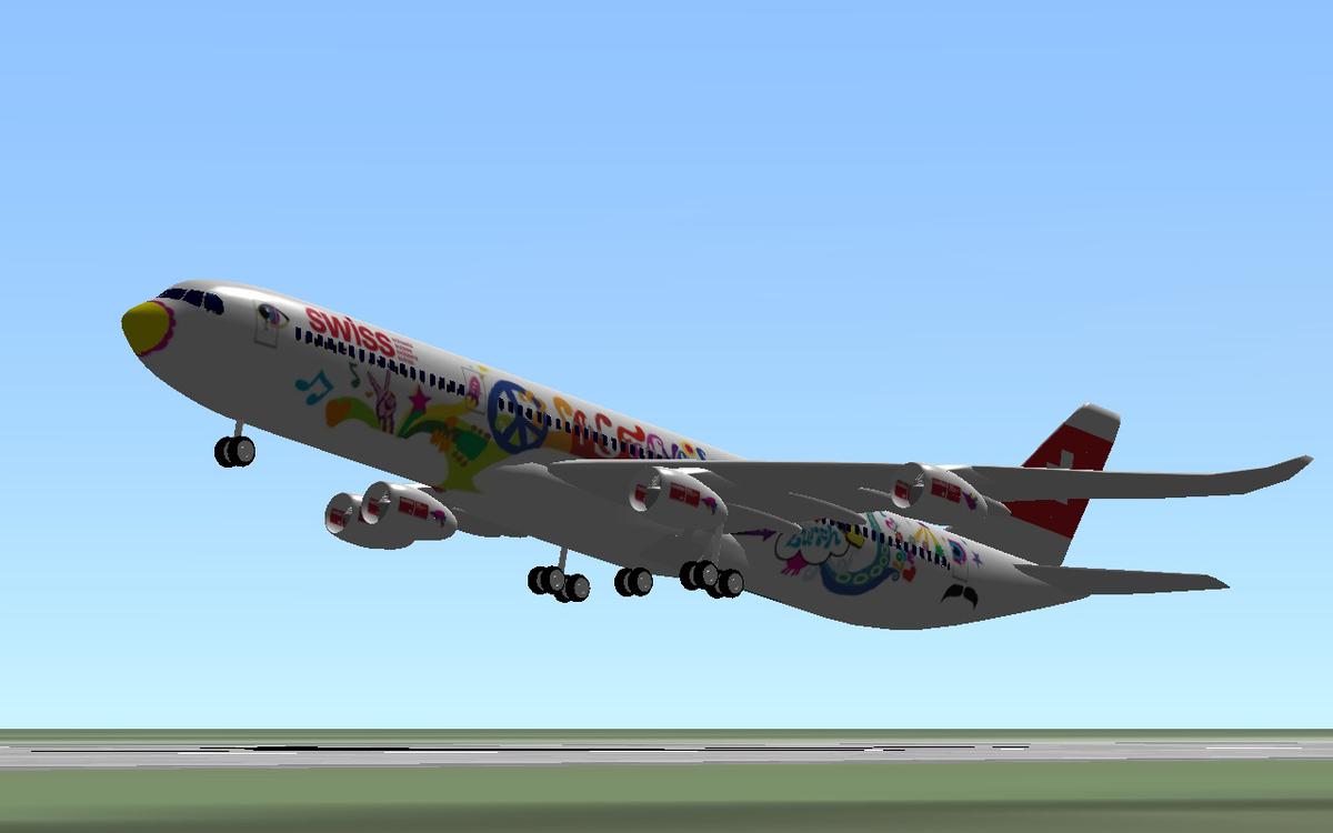 HB-JMJ "Flower Power": The Hippie Airbus