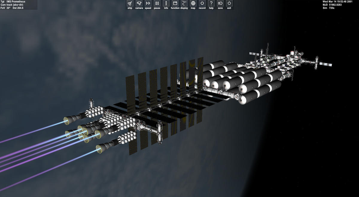 IMS Prometheus   Orbit Eject Burn