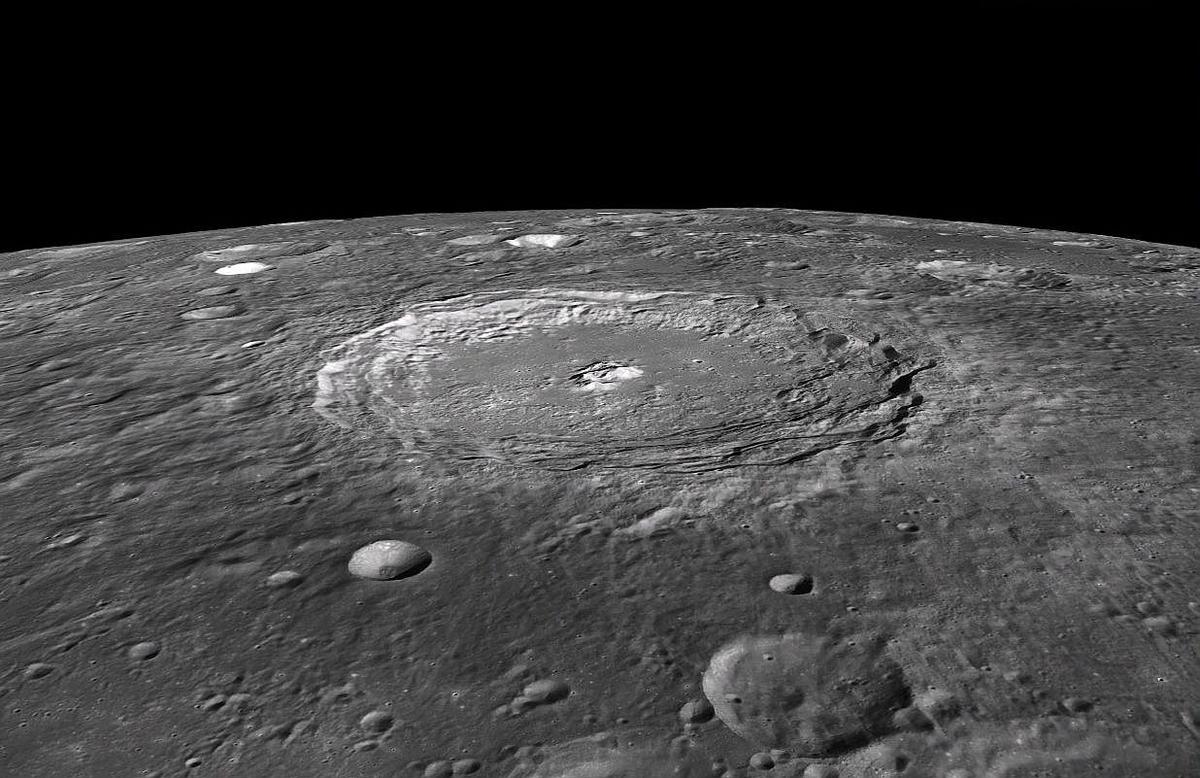 Langrenus Crater Orbiter 2016