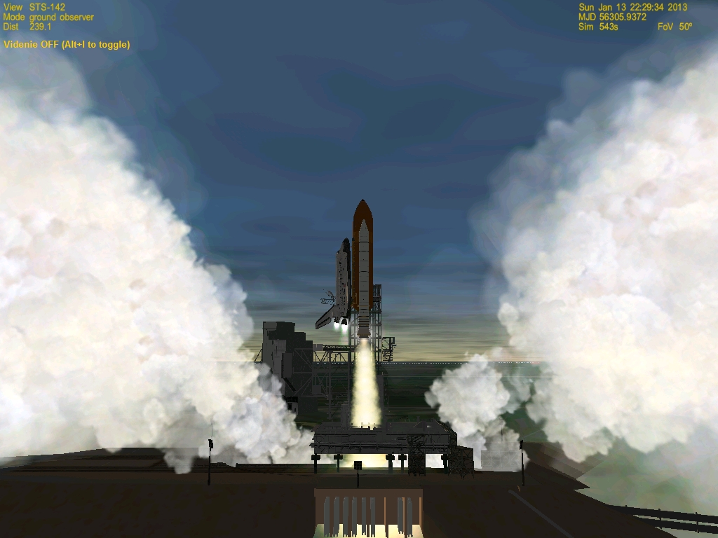 Launch of STS-142, the 1st Space Shuttle mission of OFSS2