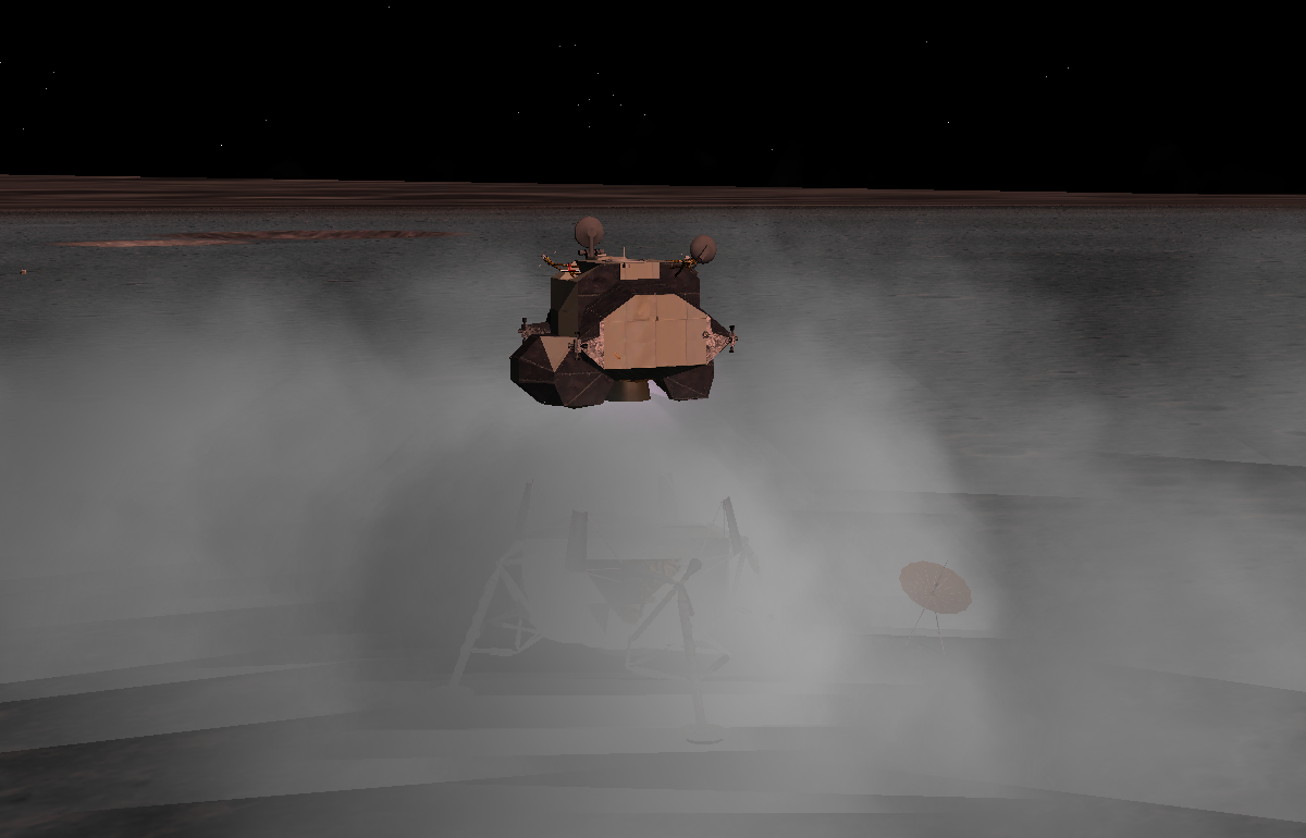 liftoff from moon