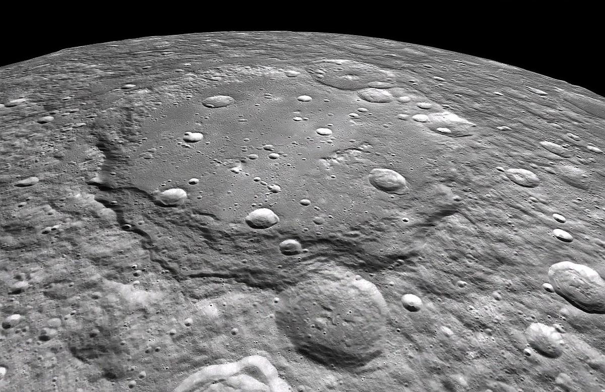 Mendeleev Crater Orbiter 2016