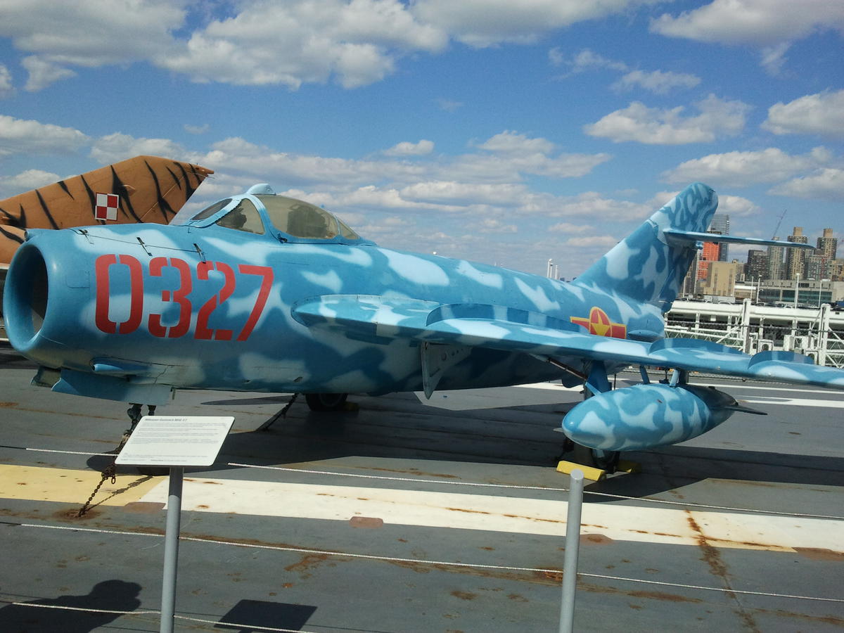 Mig-19, Produced in Poland (Intrepid museum)