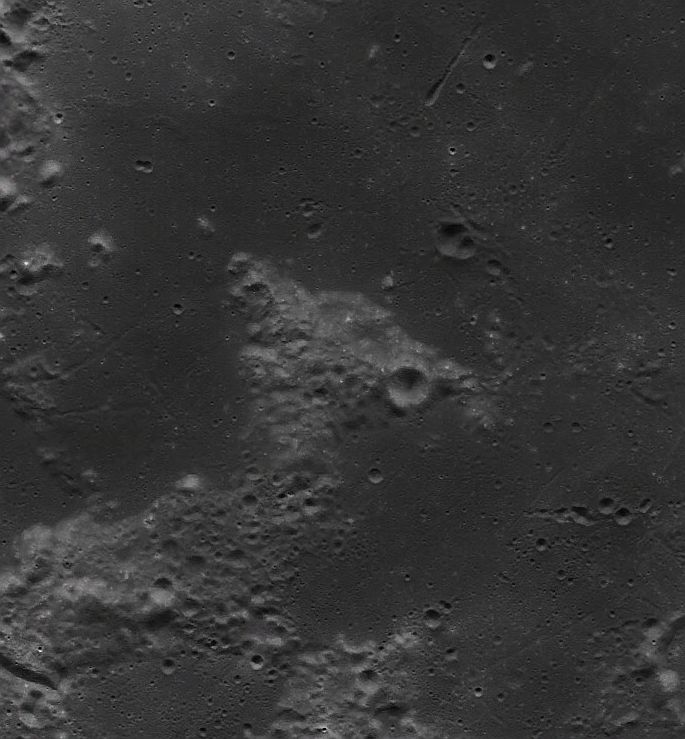 Mt. Marilyn and Weatherford craters Orbiter 2016