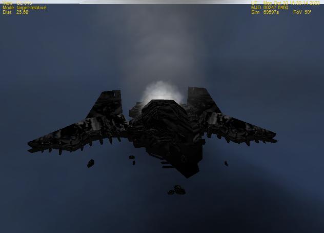My first attempt at a Deorbit-Reentry-Landing. I got the first two right... DANG YOU LIMITED RCS FUEL!