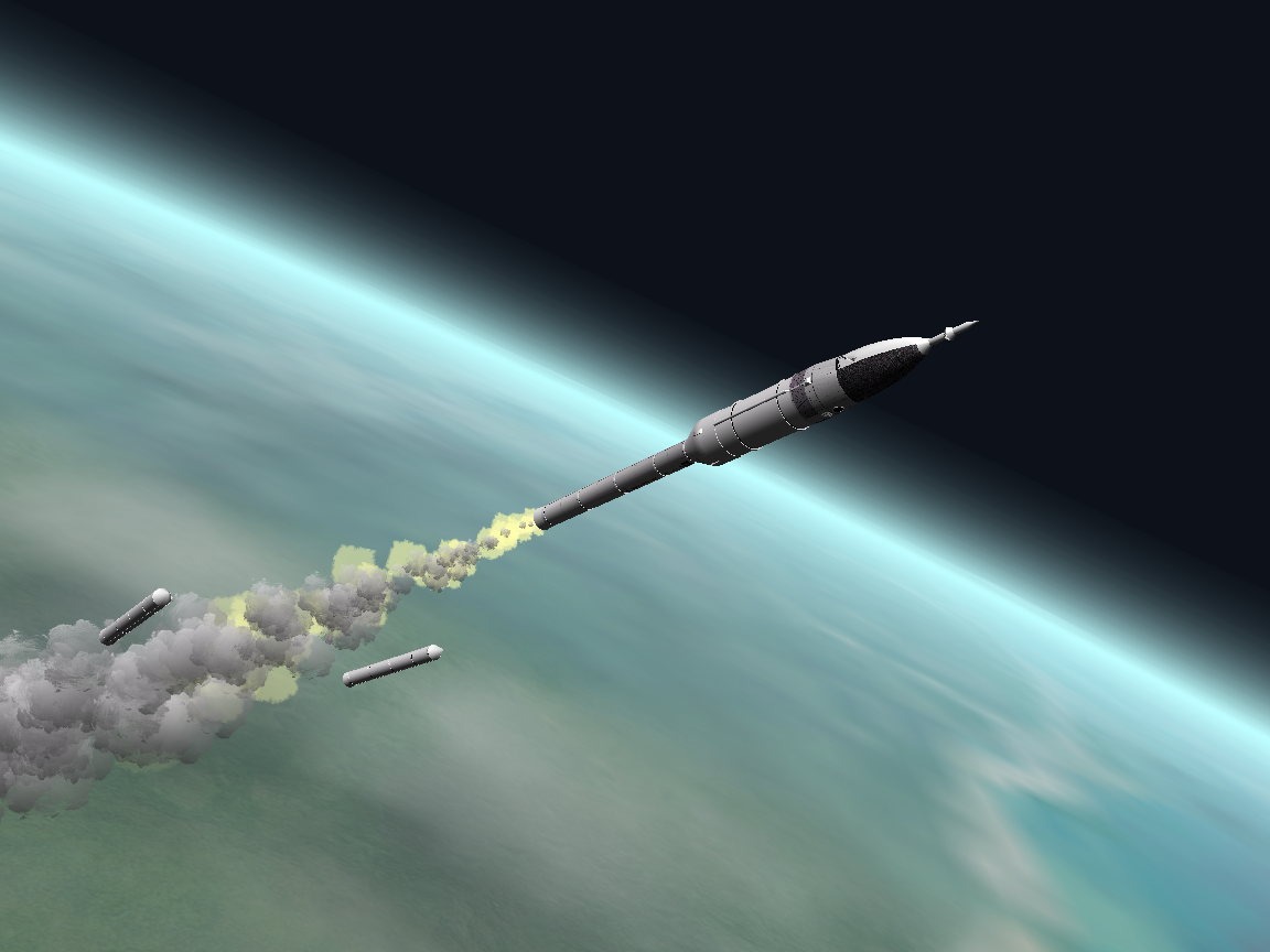 My first proper rocket - Mizar