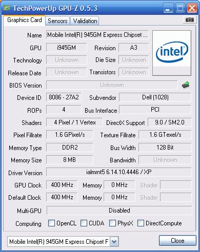 my Graphics Card