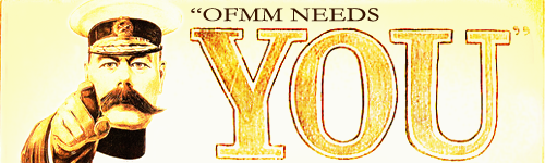 OFMM propaganda:
OFMM needs YOU!
Signature size (500x150)