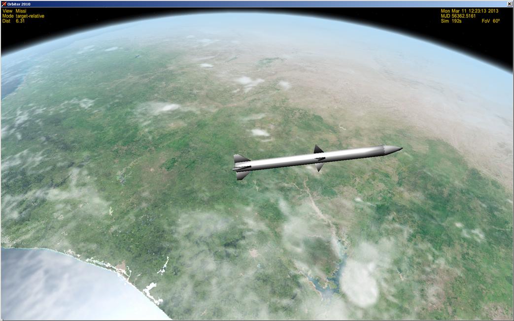 OMPMissile
The new client OMP v0.7.3 comes with a missile toy to test.
Category: Debug