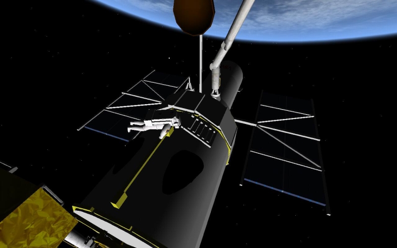 Orbiter STS 125 HST EVA repair