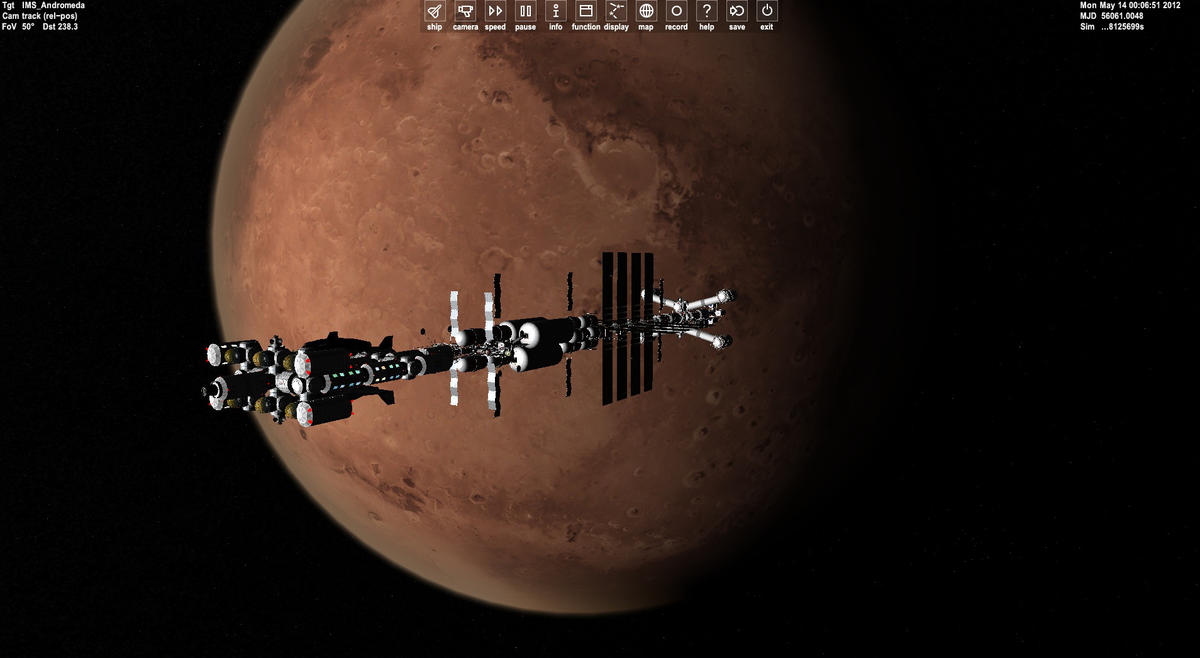 Preping for orbit insert