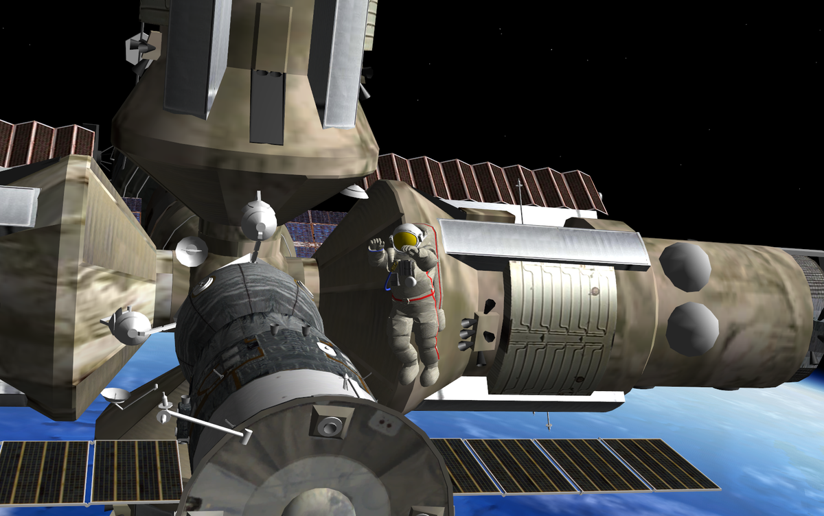 Random spacewalk