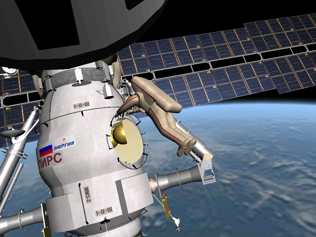 Russian EVA at the ISS