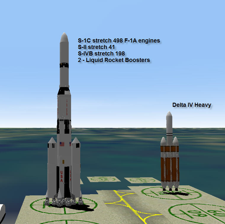 Saturn V upgrade with DelatIV