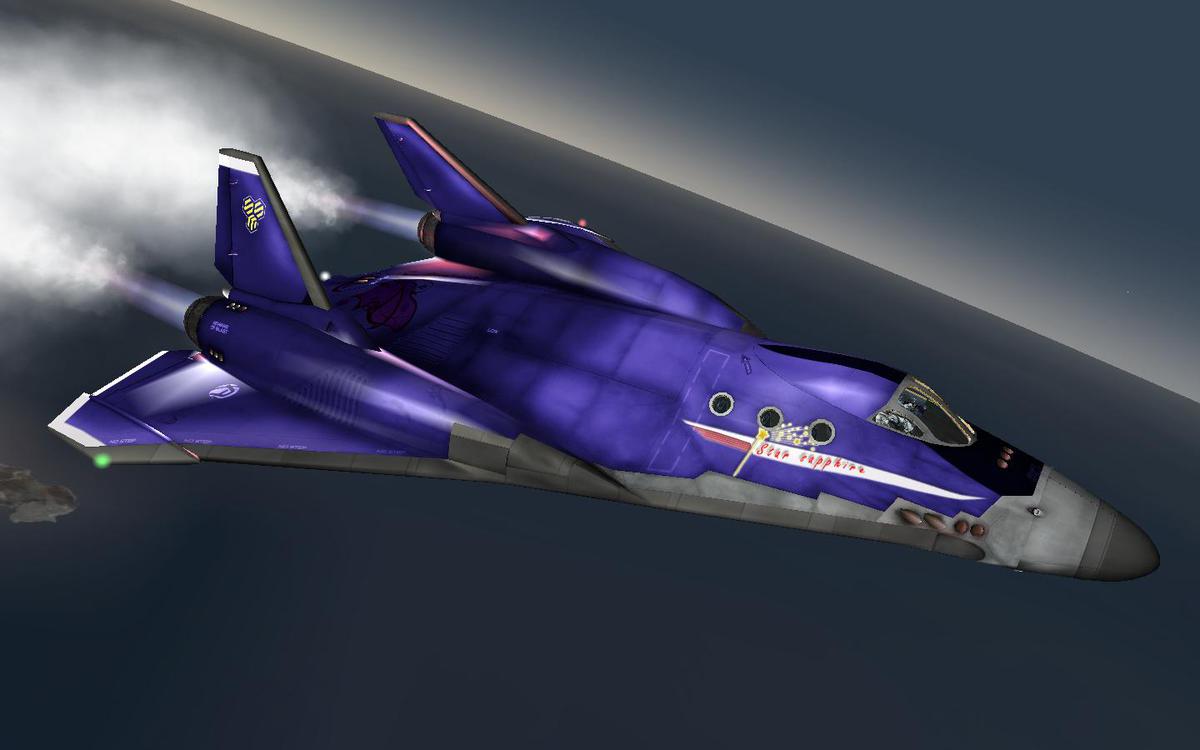 SMS Star Sapphire   XR2 Ravenstar skin pic 2