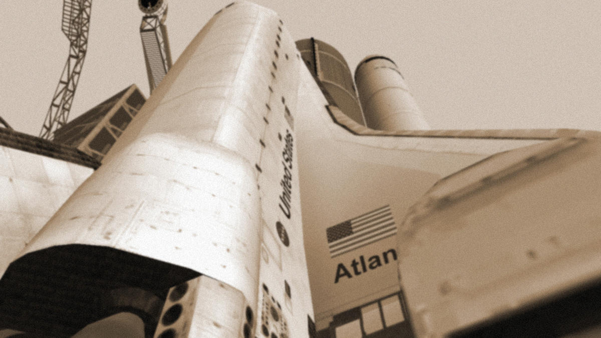 Space Shuttle Atlantis ready for launch
