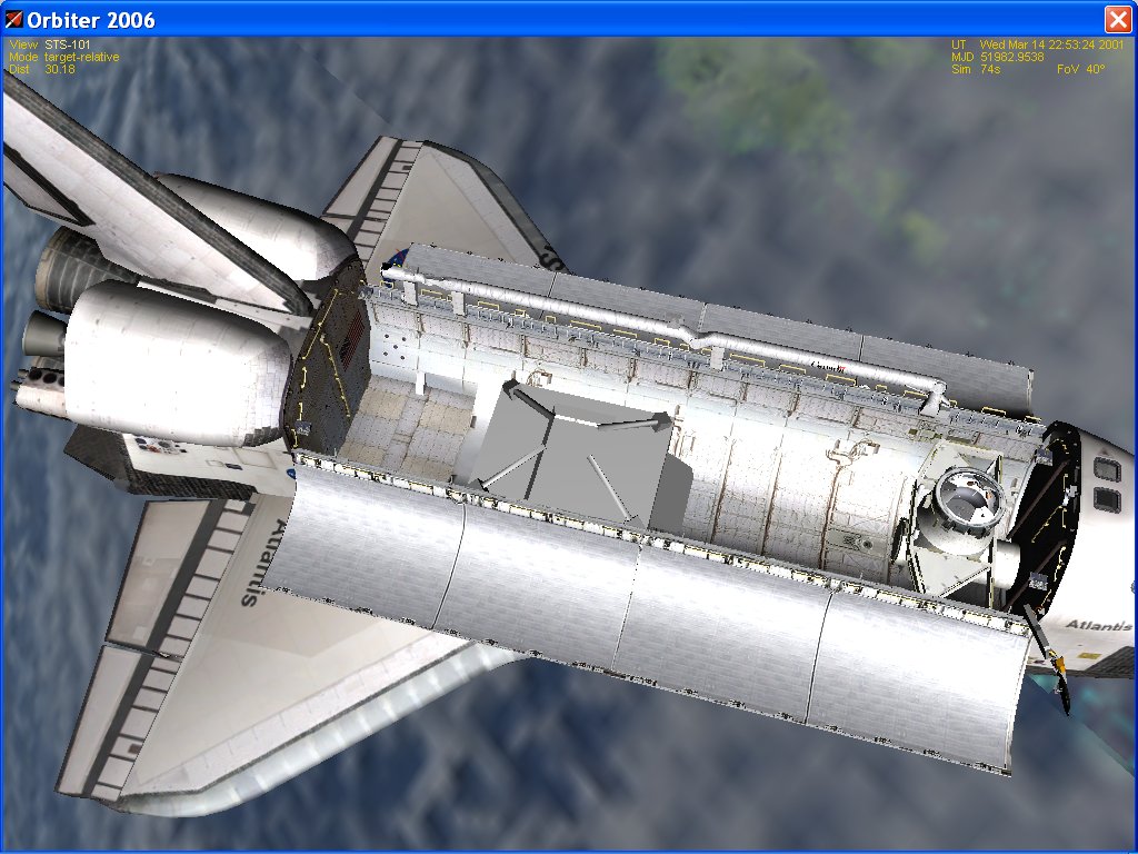 Space Shuttle Ultra
New ODS in the Atlantis cargo bay.