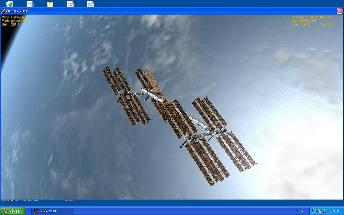 stage1 - Just some overkill solar panels and a large amount of hab-modules.