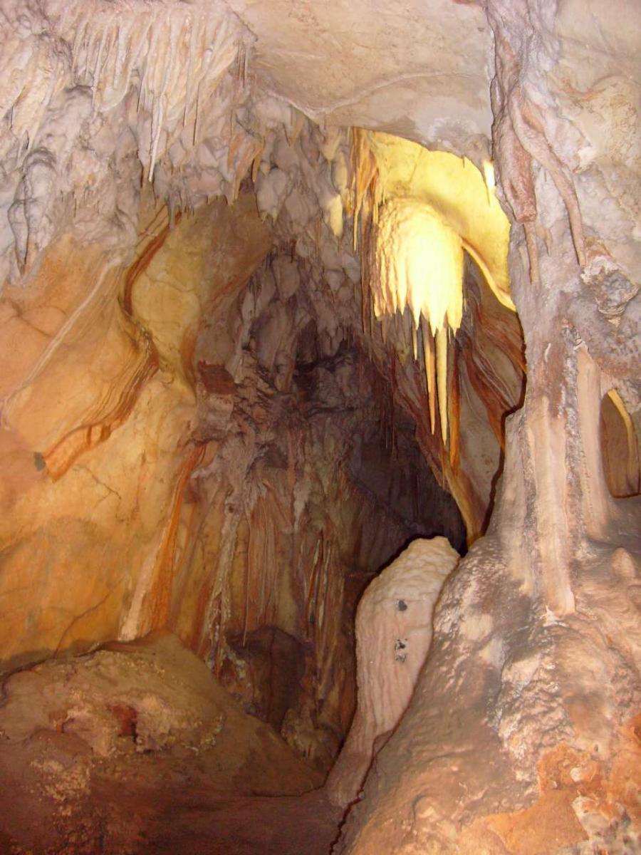 Stalactite cluster