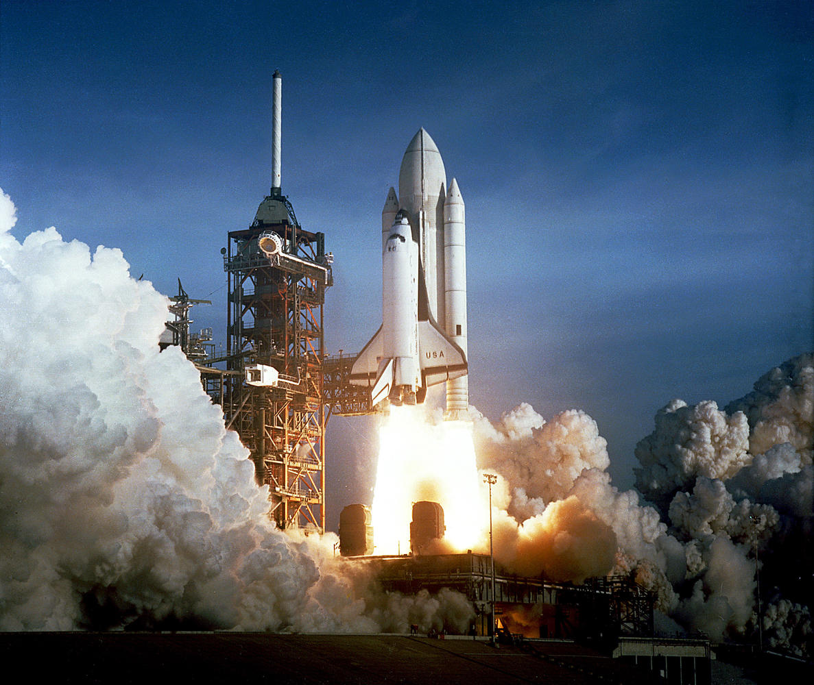 STS-1 launch, April 12th, 1981.