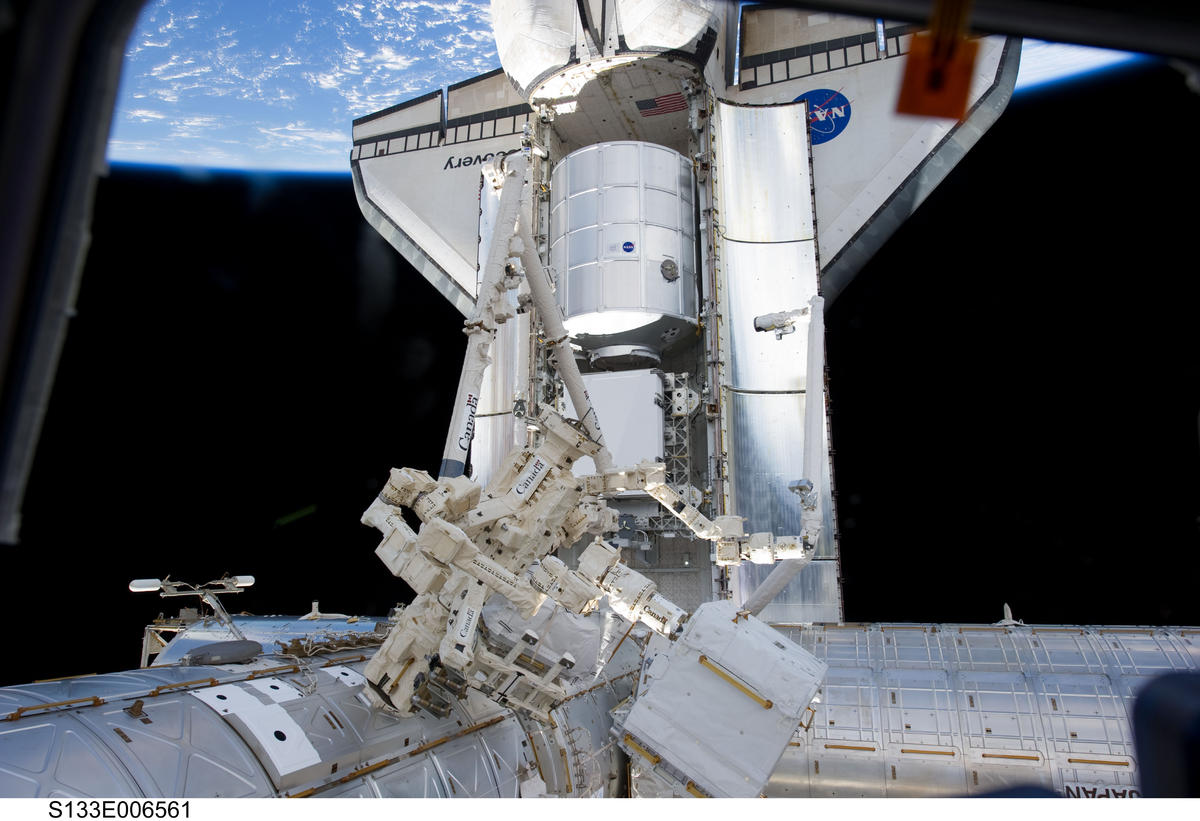STS-133 Discovery docked