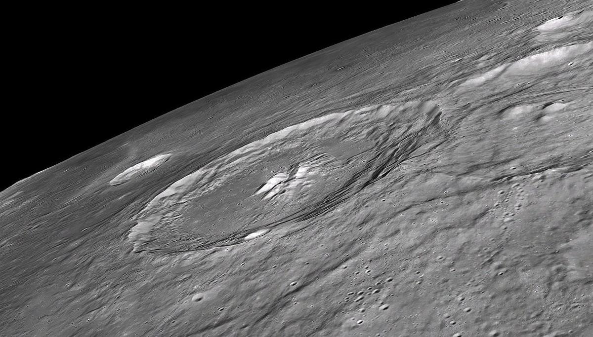 Theophilus Crater Orbiter 2016