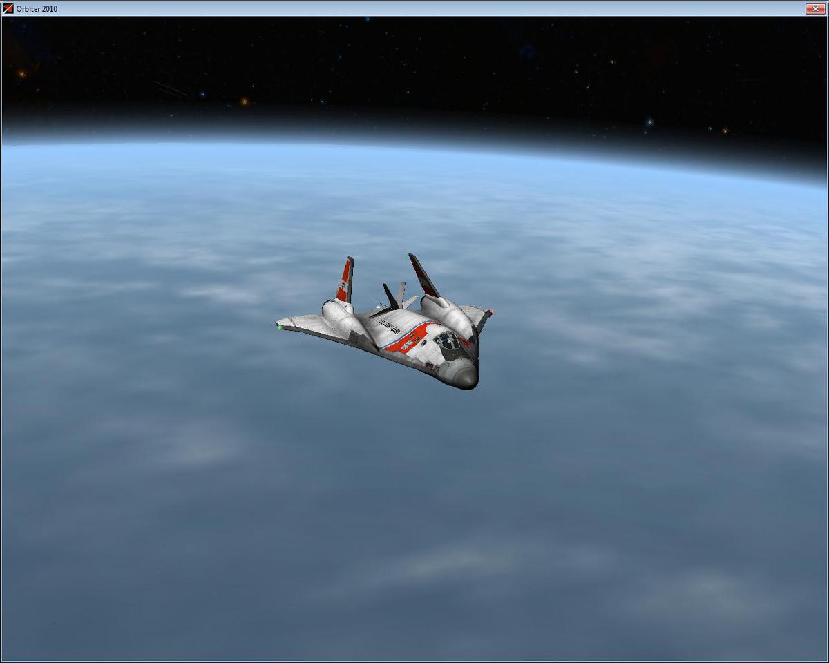 USCG XR-2 on a sub-orbital hop.