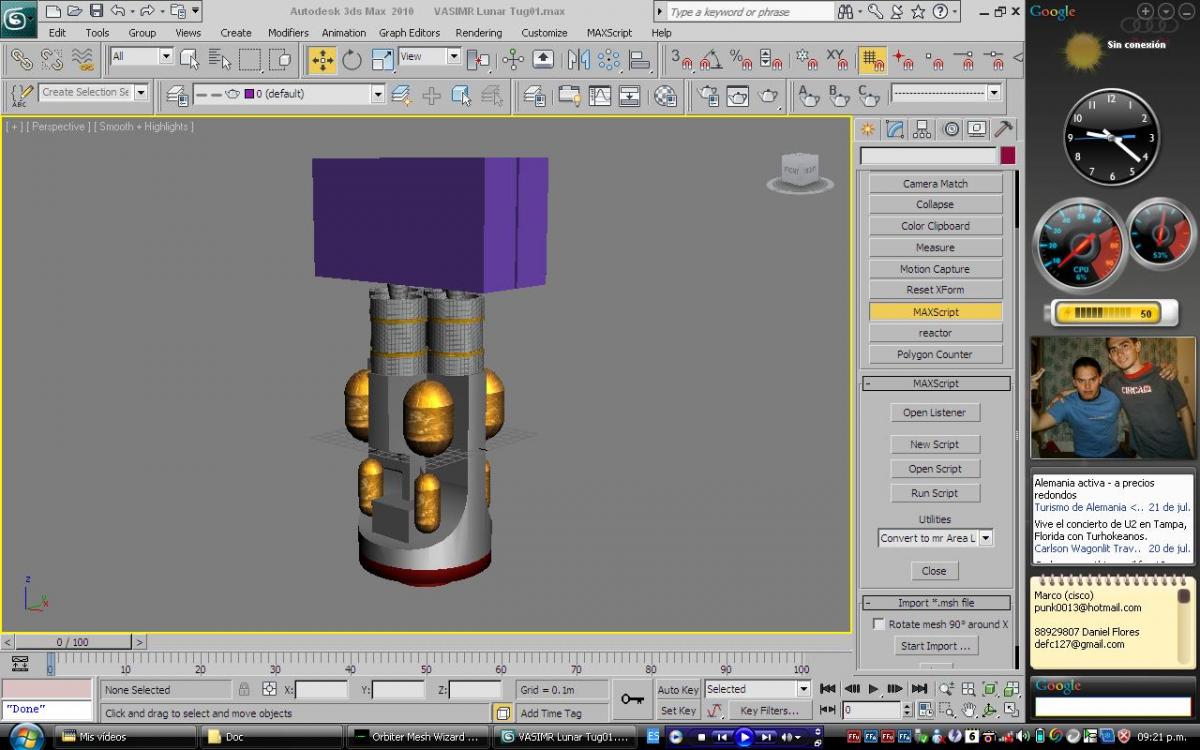 VASIMR Lunar Tug DEV 060809