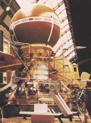 Venus-13,14 orbiter with lander