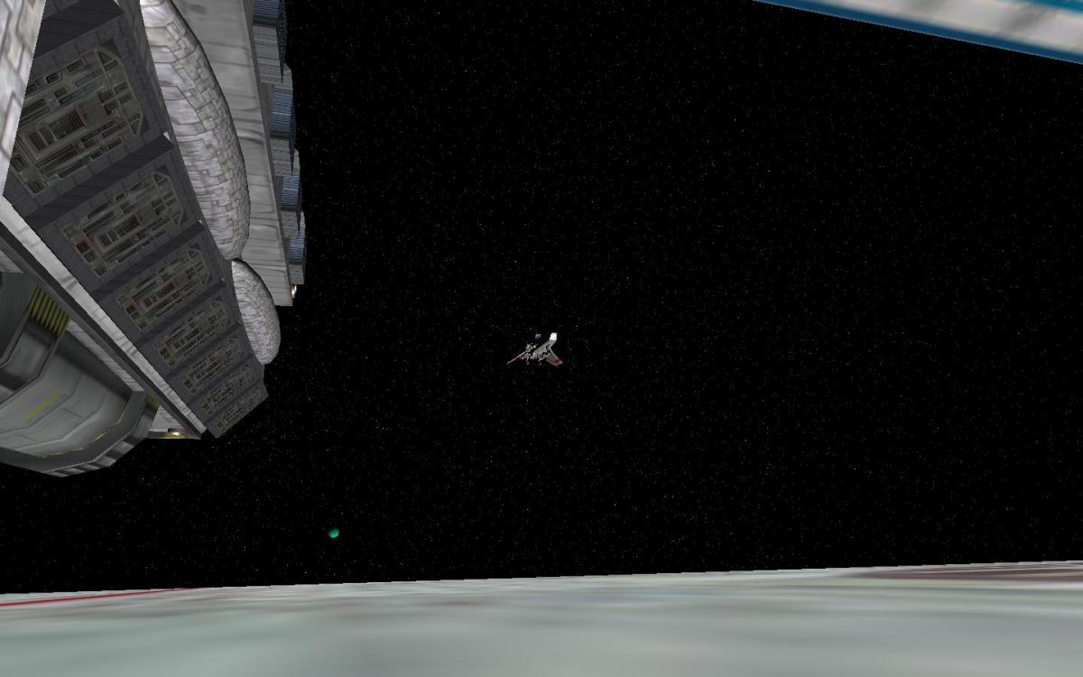 Viper recovery aboard Galactica 1