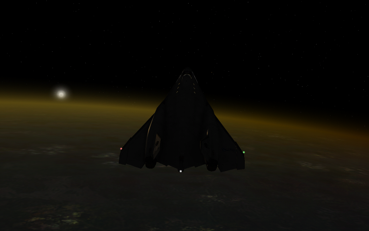 XR2 reentry over the USA