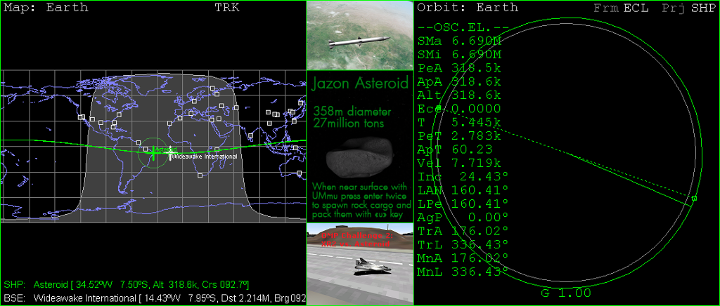 XR2 vs. Asteroid
OMP Challenge 2