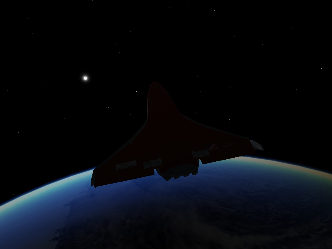 Xr5 Flying High above earth
